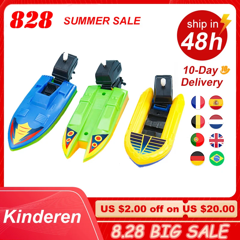 Baby Bath Toys Mini Clockwork kayak Ship Model Inflatable Diving Kids Water Children Bathroom Bathing | Игрушки и хобби