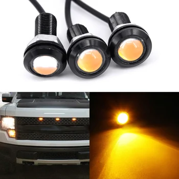 

3pcs Grille Lights High Power Bulbs For 2013-2014 Ford Yellow LED Grille Style High Quality