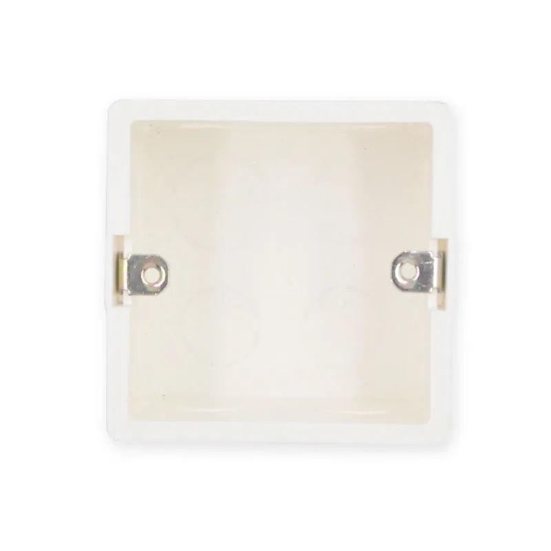 High Quality Secret Stash Wall Mount Switch Junction Box 80*80*50mm for 86 Type Wall Switches and Sockets