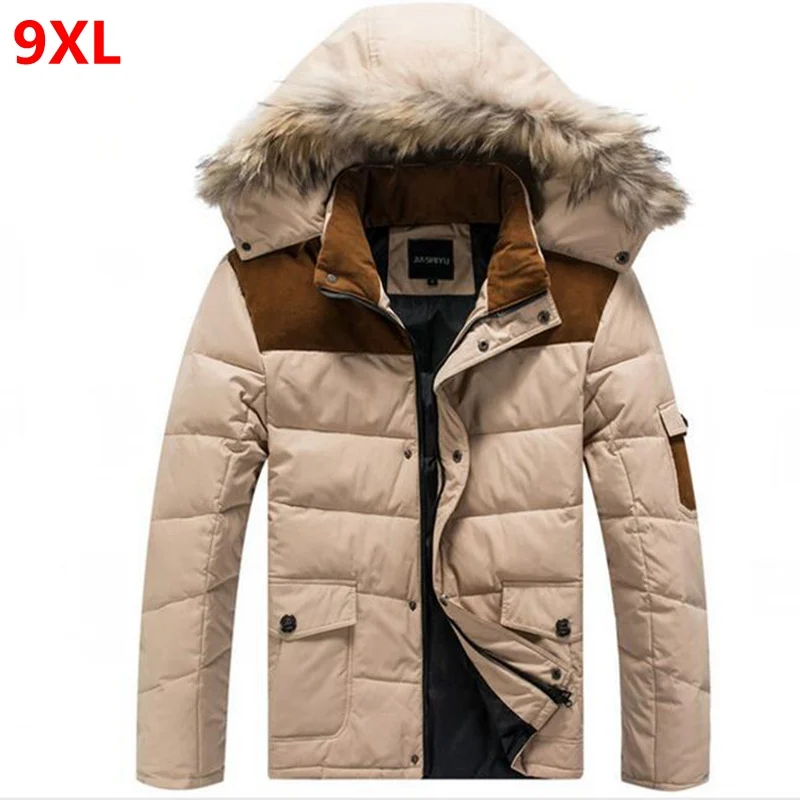 

Plus size Winter down coat oversized people men's clothing down coat winter jacket men duck down 11XL 10XL 9XL 7XL 8XL