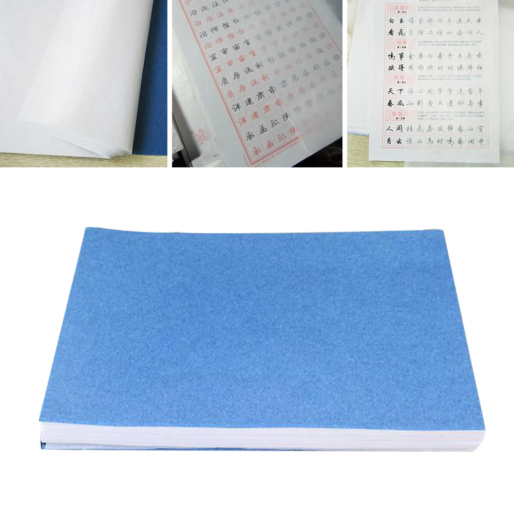 Tracing Paper 100pcs Transfer Sketch Printing Copybook Calligraphy Engineering Drawing Translucent Design