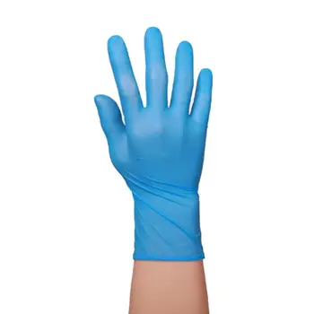 

100pcs Disposable Blue White Gloves Latex Gloves For Home Cleaning Restaurant Kitchen BBQ Eco-friendly Fruit Vegetable Gloves