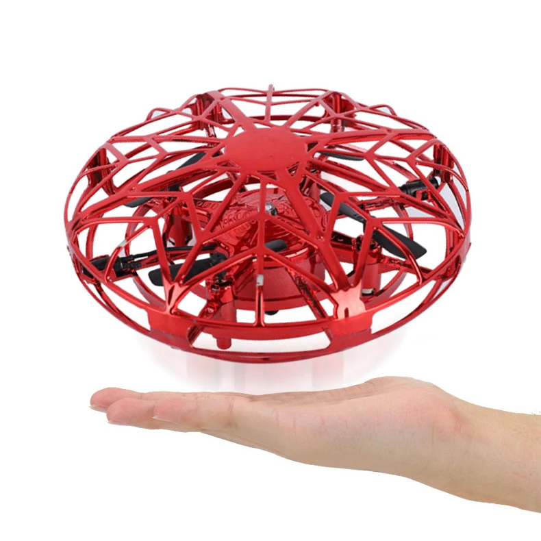 

Mini Flying Helicopter UFO RC Drone Hand Sensing Aircraft Electronic Model RC Aircraft Toys Small toys For Children