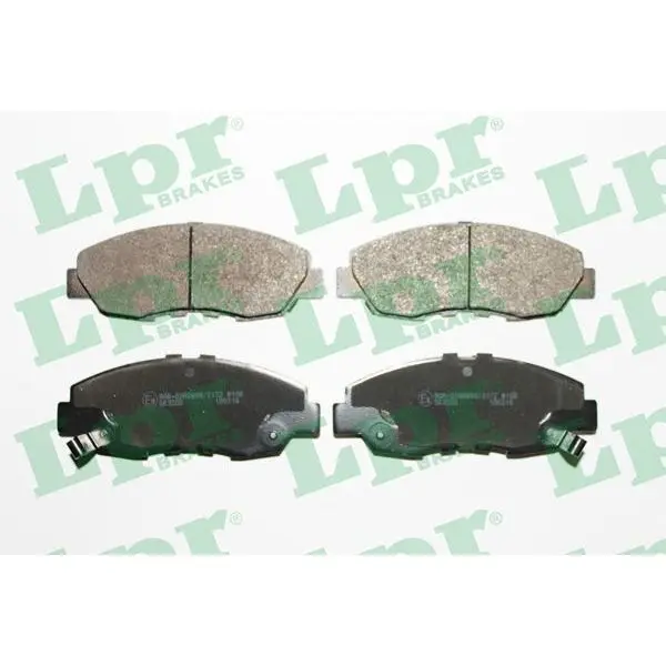 Колодки тормозные HONDA ACCORD 2.0-2.2 90-93 передние LPR 05P566