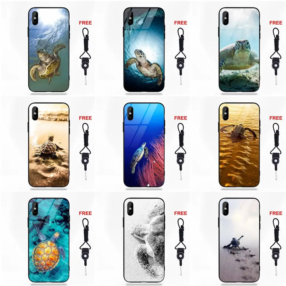 Для Apple iPhone X XS Max XR 5 5C 5S SE 6 6S 7 8 Plus узор мягкая рамка из ТПУ + чехол закаленного