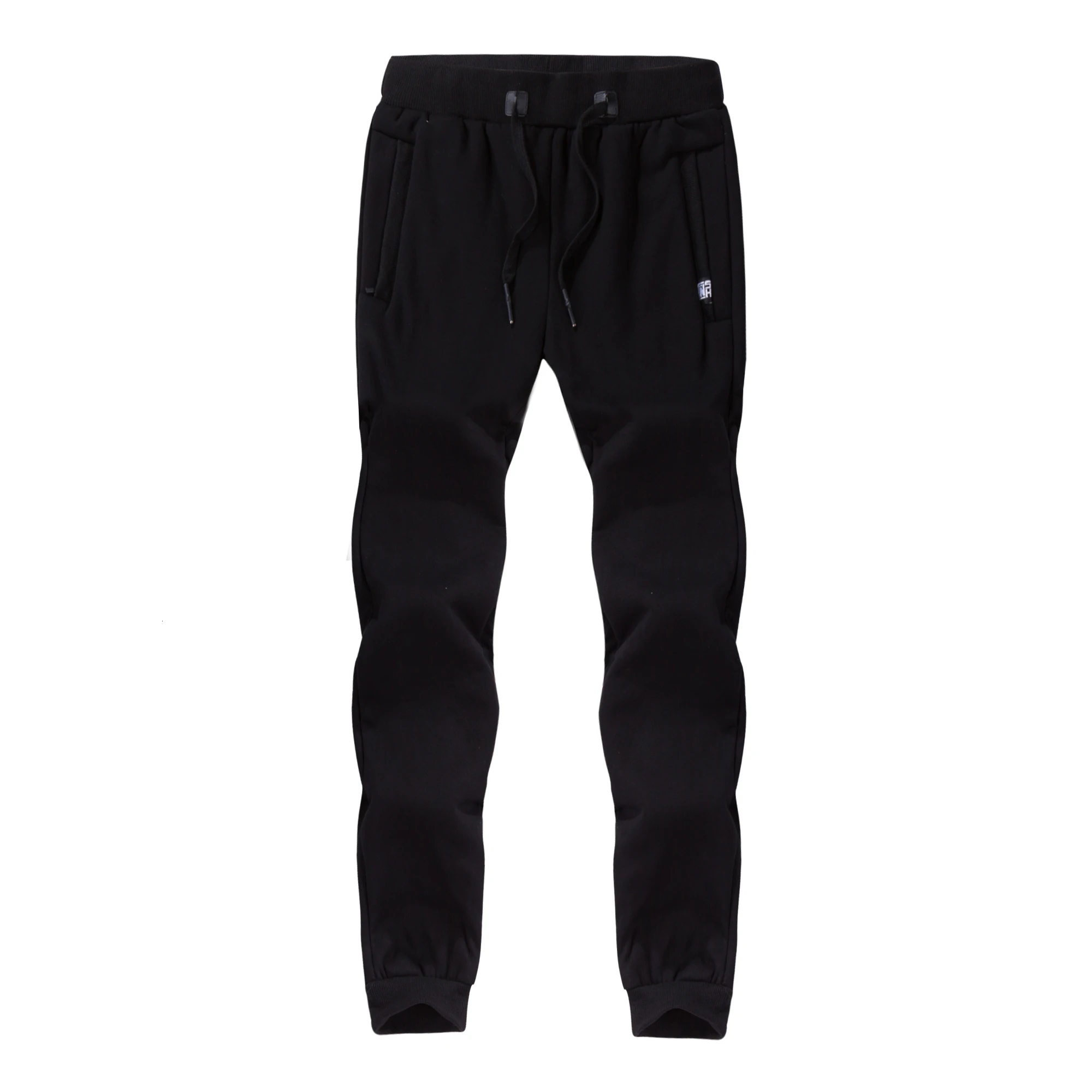 Mens Winter Warm Pants Men Sweatpants Cotton Heavyweight Harem Pants Male Streetwear Thicken Fleece Joggers Trousers L-8XL