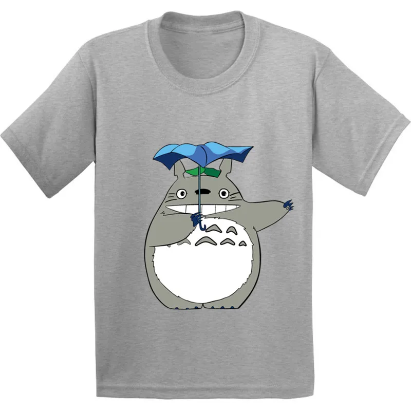 

t shirt Cotton,Japan Anime Totoro Pattern Children T shirt Kids Cartoon Funny T-shirt Boys/Girls Short Sleeve Clothes t-shirts