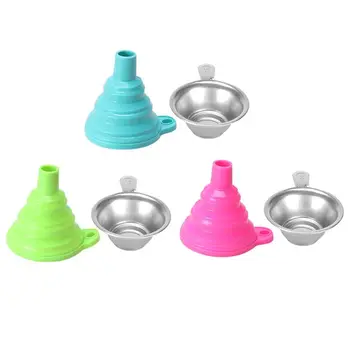 

1Set Metal UV Resin Filter Cup Silicone Funnel Disposable for 3D Printer Kit