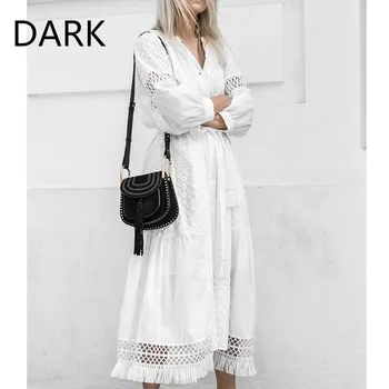 

Waist Lace Dress Beach Long Skirt Bosemia Seaside Holiday Thailand Phuket Skirt Women