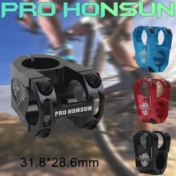 

PRO HONSUN MTB Bike Handlebar Stem Bicycle Stem 31.8*28.6MM Cycling Bicycle Parts Bicicleta 3 Colors Bike Handlebar Stem Alloy