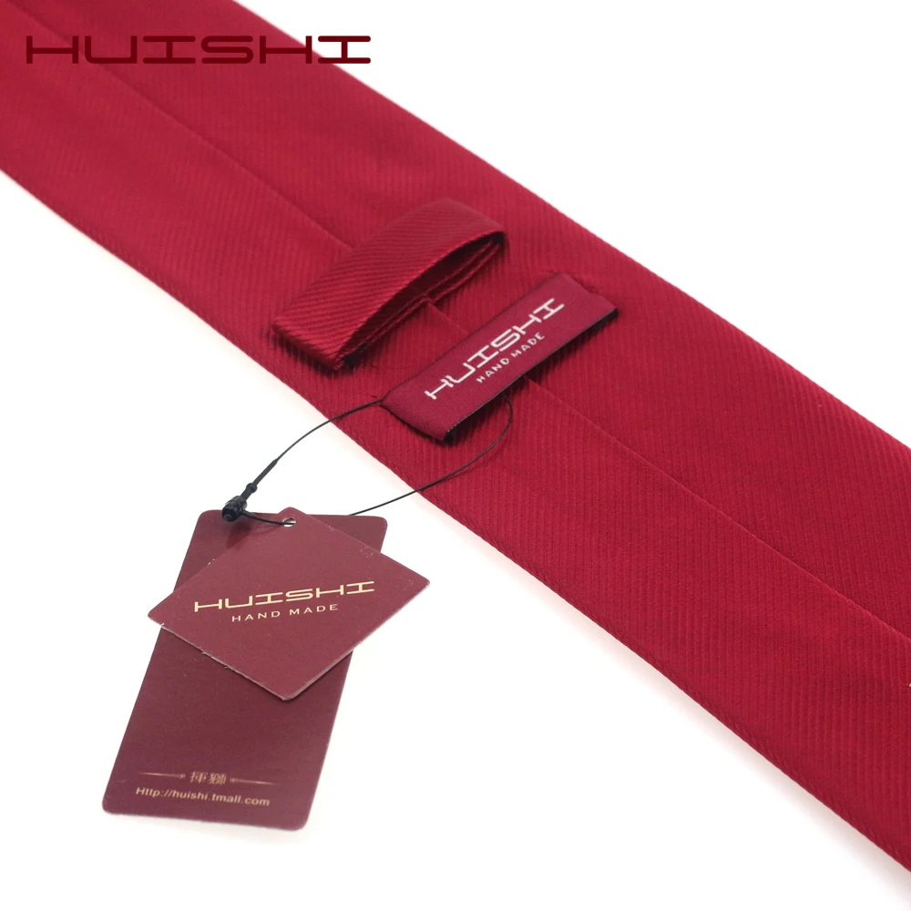 Однотонная; доступно в 6 см тонкие галстуки, Для мужчин свадебные красный галстук-бабочка с каблуком 7 см (6 см) Модные аксессуары