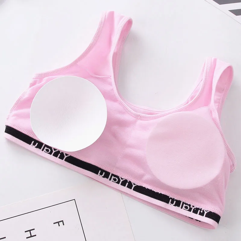 1Pc New Young Girls Cotton Underwear Teenage Training Bra Sports Bra Top For Teens 8-14 Years Adolescente Lingerie Teen Bras 1Pc New Young Girls Cotton Underwear Teenage Training Bra Sports Bra Top For Teens 8-14 Years Adolescente Lingerie Teen Bras