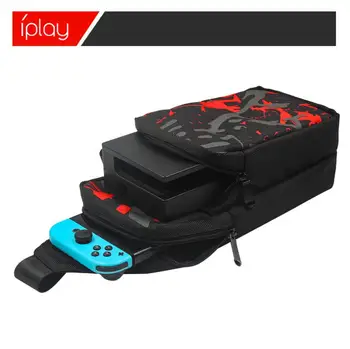 

New iplay portable shoulder bag For switch shoulder messenger bag For switch lite storage bag host accessories