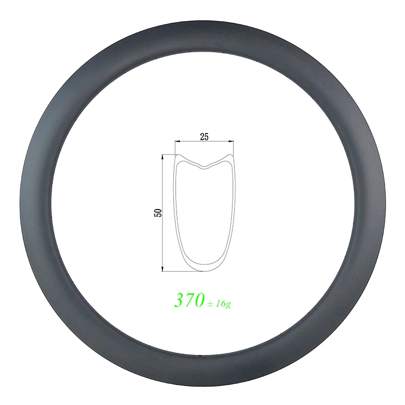 370g 700c 50mm tubular 50T road disc carbon rim 25mm U shape UD 3K 12K Twill matte glossy 20H 24H 28H 32H disk brake bike wheel