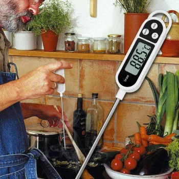 

Kitchen Digital Food Meat Water Milk Cooking Portable Instant Read Thermometer Kitchen Tools & GadgetsCooking Thermometers