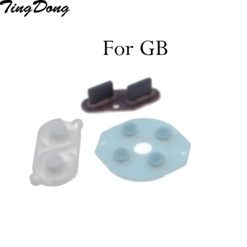 

3SETS Silicone Rubber Conductive Buttons A-B D-pad for Gameboy Classic for GB GBO DMG Keypad