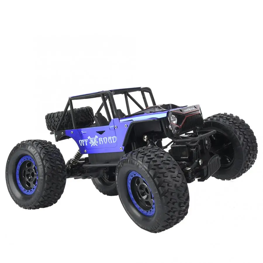 

Hot 1:14 Four Wheel Drive RC Car Alloy Remote Control 4WD Car Model with Light for Boy Kids RC Crawler Climber Toy Children Gift
