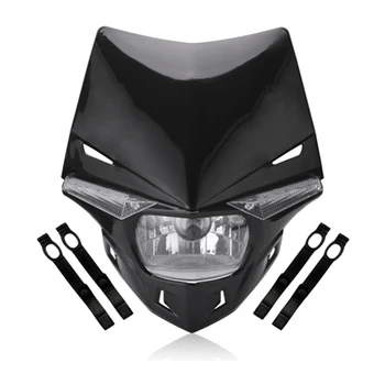 

Motorcycle Universal Headlight Motocross Sport DirtBike Head Light for KTM SMR EXC SX/Yamaha WR/Honda XR CQR