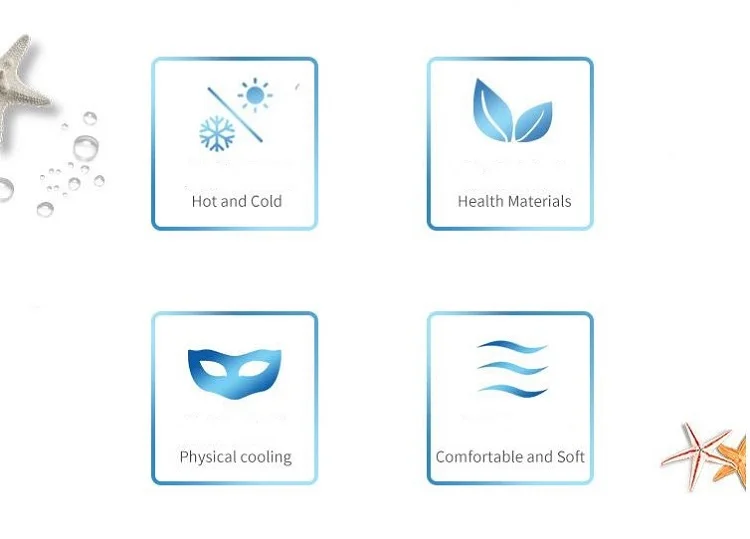 2 Pcs Ice Gel Eye Patch for Injuries Reusable Gel Cold Pack for Pain Relief Toothache Breastfeeding Tired Eyes Face Headaches