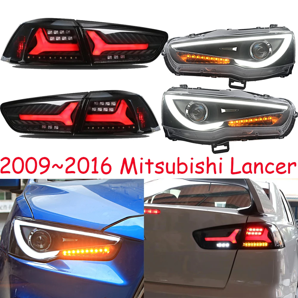 Автомобильный бампер головной светильник Lancer 2008 ~ 2016y автомобильные аксессуары