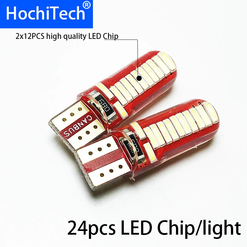 1 шт. Автомобильный светодиодный фонарь T10 194 W5W Canbus 5630 SMD для AUDI A2 A4 8L 8P B5 B6 A6 4B 4F A8 D2 TT