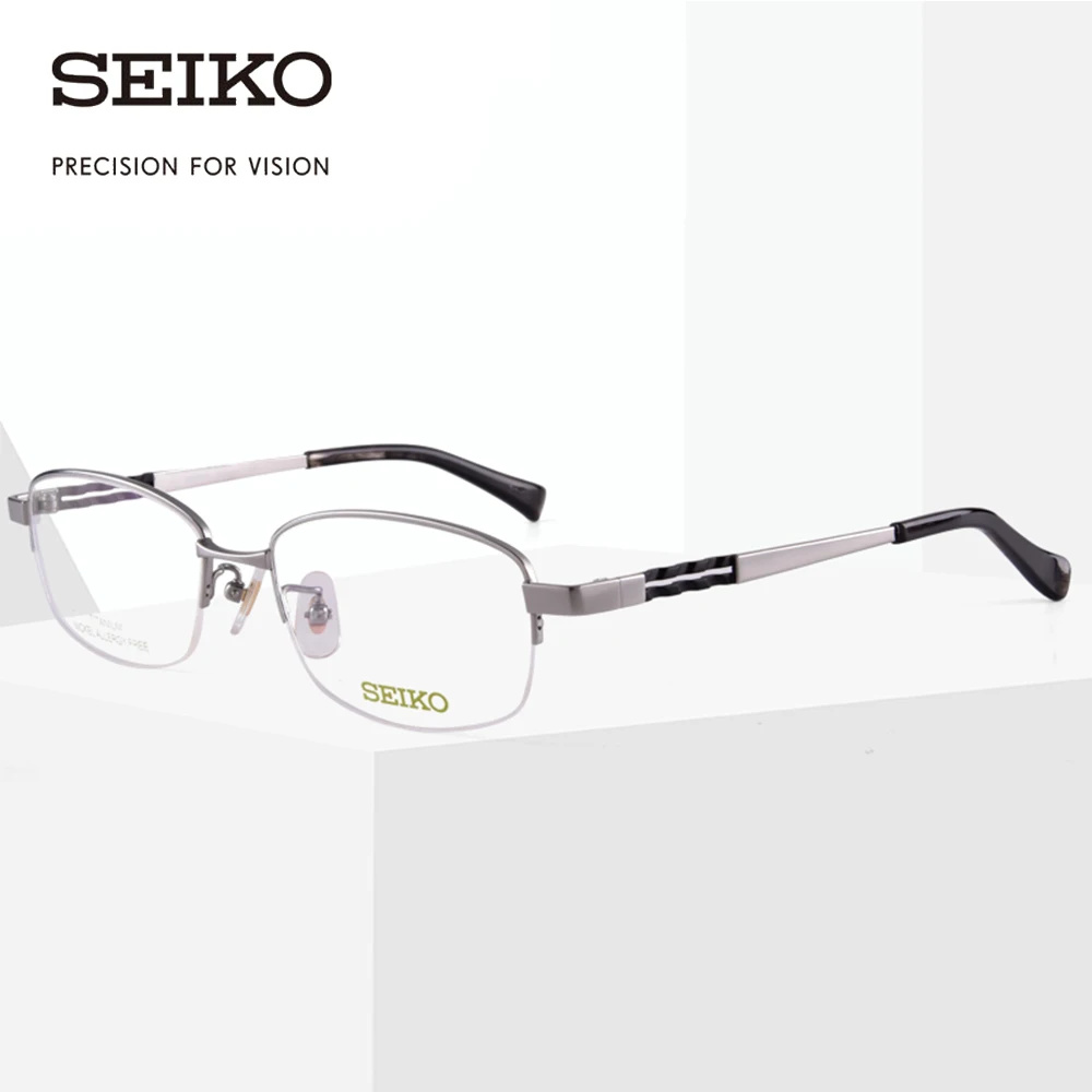 SEIKO чистый титановый рецепт многофокальные очки Рамка для Для мужчин оптические