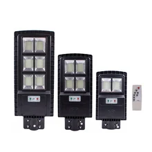 Новейший 40 Вт 90 Вт 120 Вт светодиодный настенный светильник на солнечных батареях уличный светильник с дистанционным управлением радар движения синхронизации водонепроницаемый для площади открытый сад двор