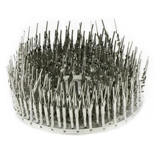 200 шт. 2,54 мм Шаг мужской контактный разъем провод с дуплексными перемычками кабель Мужской штырьковый обжим клеммный разъем(папа