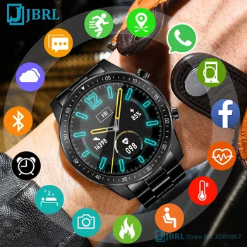 

New Full Touch Smart Watch Men Smartwatch Electronics Smart Clock For Android IOS Fitness Tracker Sport Bluetooth Smart-watch