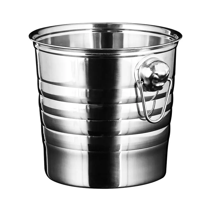 

Stainless Steel Tiger Head Ice Bucket Bar KTV Spits Wine Champagne Commercial Special Beer and Red Wine Ice Bucket Supplies