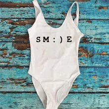 Улыбка Забавный подарок купальник с индивидуальным подбором купальники для женщин пуш-ап прозрачный купальник зафул Купальники Высокая талия Купальник