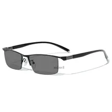 Квадратные прогрессивные очки для чтения с мультифокальными линзами, мужские очки для дальнозоркости, бифокальные очки, мужские солнцезащитные фотохромные очки FML