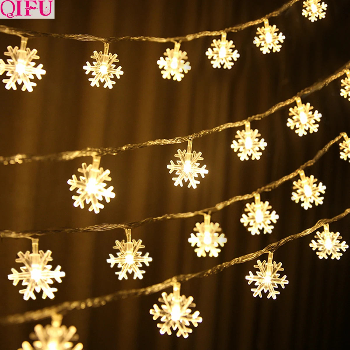 

QIFU Christmas Photo Clip Light Christmas Decorations for Home 2019 Christmas Tree Pendants Navidad Natal Happy New Year 2020