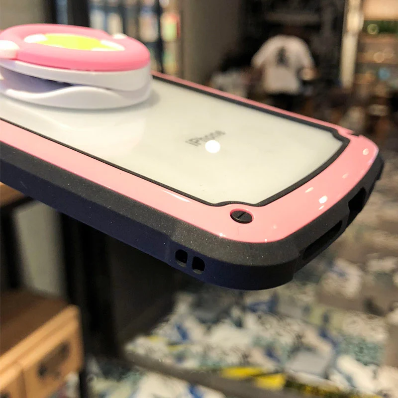 Для iphone XS Max X XR luna cat sakura melody полное покрытие Броня чехол для iphone 11 pro 8 plus 7 6S противоударный чехол+ подставка