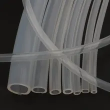 1 метр Еда Класс силиконовая трубка 2 ~ 21 мм прозрачный силиконовый штамп шланг гибкий резиновый шланг жаропрочные трубы для питьевой воды