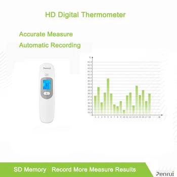 

Medical Infrared Thermometer Forehead Baby Portable Non-contact child Handheld Body/Object Temperature Measure Health Management