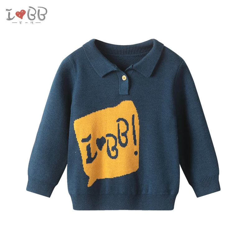1 PCS Sweater Детский свитер, топ с длинными рукавами, зимние теплые детские вещи, футболка для мальчиков 9 месяцев - Цвет: 1 PCS Sweater