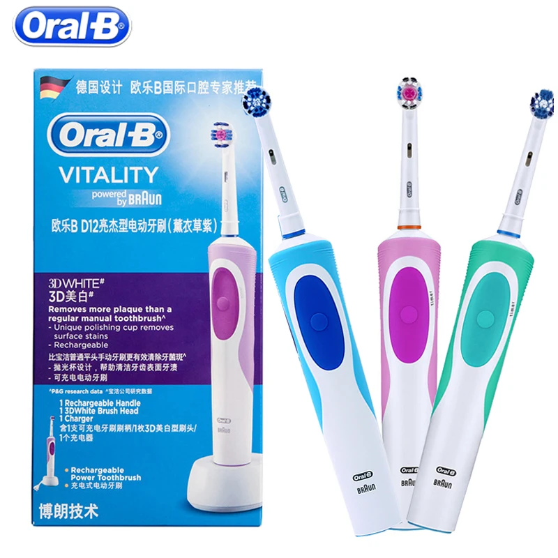 Oral B Sonic электрическая зубная щетка с перезаряжаемой энергией для гигиены полости