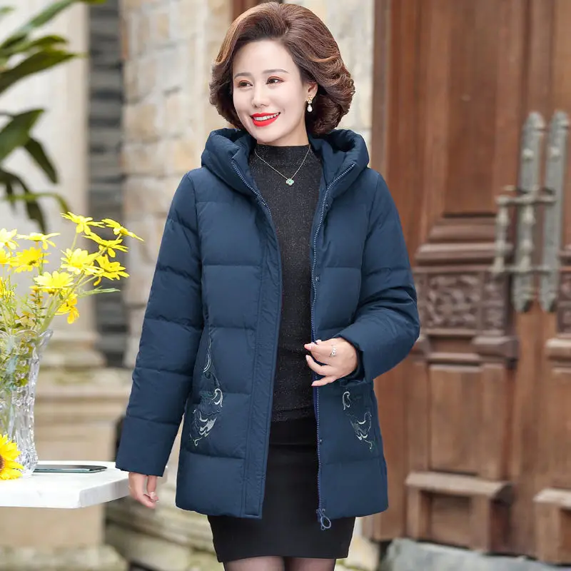 Рисунок 3 - Женское зимнее пальто с капюшоном