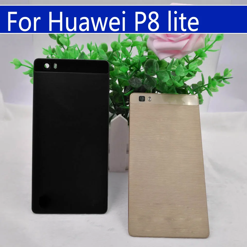 Для huawei P8 lite ALE-L21 Задняя крышка батареи задняя дверь Корпус чехол Корпус Замена