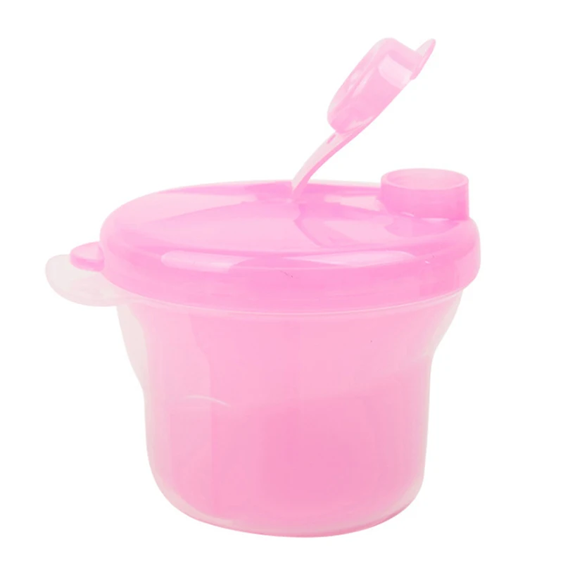 Портативный дозатор для молочного порошка, 3 слоя, вращающаяся емкость для молочного порошка, коробка для хранения детского питания, контейнер для еды для малышей