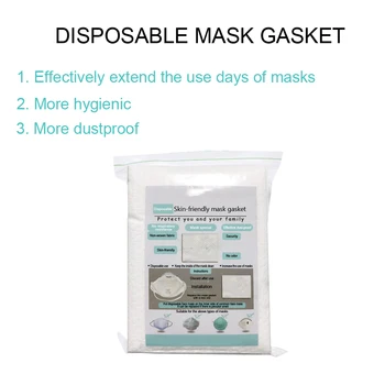

20/50PCS Disposable Mask Gasket Face Mask Replacement Sheet Pad Disposable Protection Hygiene Supply Rectangle Mask Pads