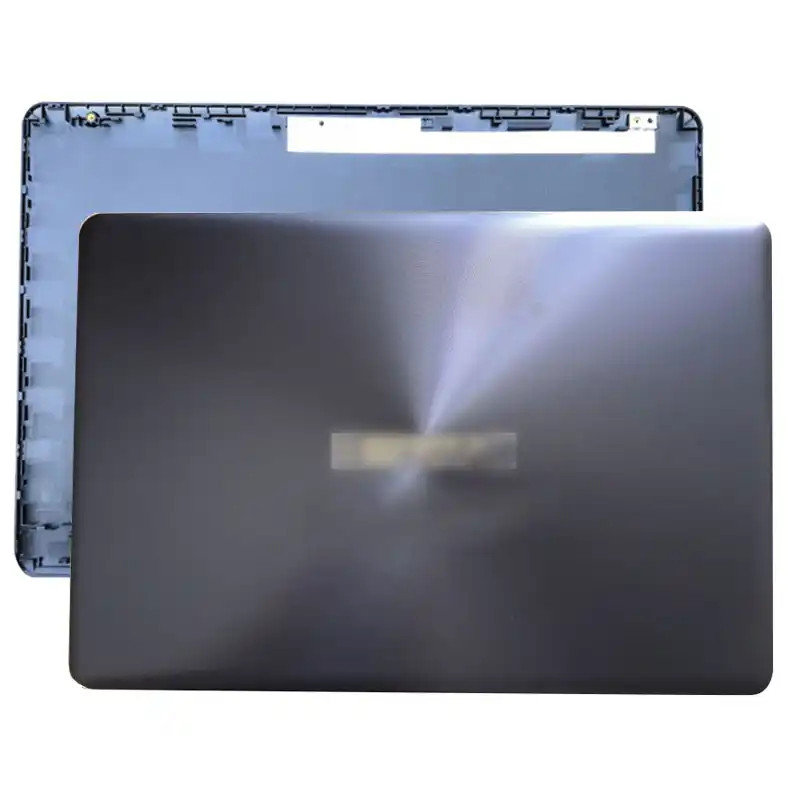 A HuiHan grigio Custodia di ricambio per ASUS VivoBook X411 X411UA X411U X411UF X411UN LCD Top Case Cover posteriore 