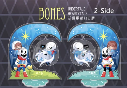 Cosmile Juego Undertale Chara Asriel Frisk Botella De Acrilico Escritorio Display Stand Caliente Llavero Limitado Regalo De Cosplay Llaveros Aliexpress