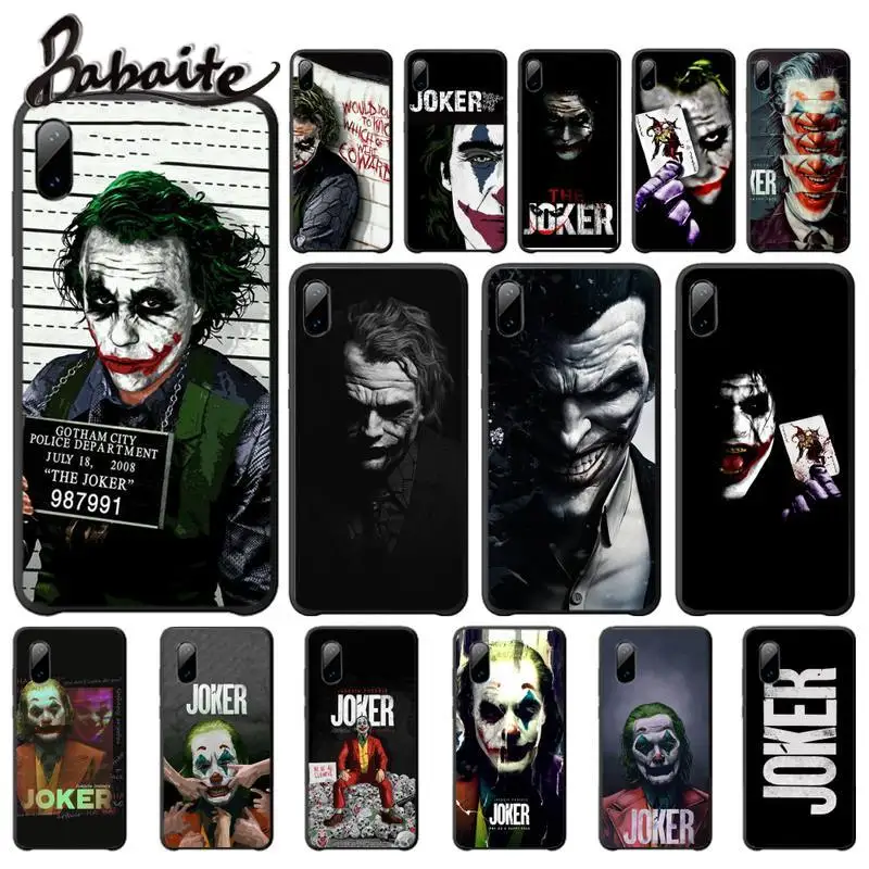 

Babaite Joker Joaquin Cases Cover For Huawei P20 Pro P Smart Plus Honor 7a 8 8x 9 Lite 10 Mobile Phone Accessories