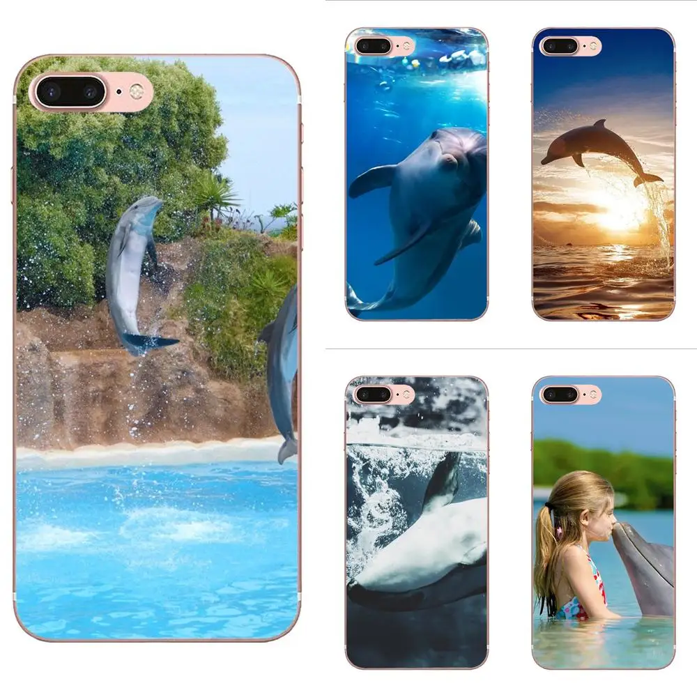 Мягкий чехол для Huawei NOVA 6 SE 5 P40 p30 lite Pro Honor V30 20 Mate 30 Lite 20s аксессуары океана Дельфина