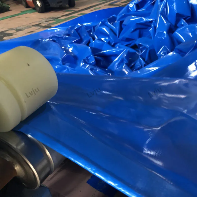 Lvju Biofloc Tarpaulin Fish Tank Size Pvc Tarpaulin Tank Round Fish Farming Pond