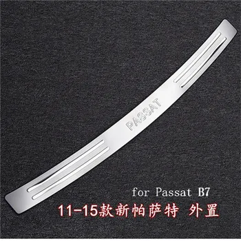 

304 stainless steel Rear bumper Protector Sill For 2006-2017 Volkswagen Passat B6 B7 Car styling