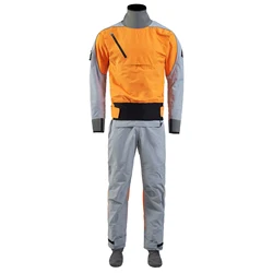 LKVER Drysuits Oeko-Tex Pro Fabric Nylon Waterproof TI Zippers Latex Gasket on Neck and Wrist  Fully Seal Recommend Use Padding