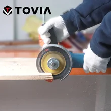 

TOVIA Saw Blade Angle Grinder Cutting Disc Wood 115MM 125MM Alloy Cuting Disc For Wood Cutting Wood Cutter Disc